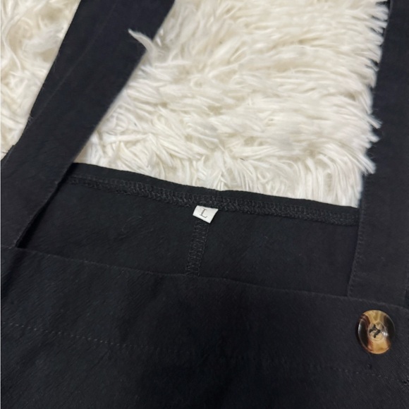 Black jumpsuit, black jumper, black overalls, black Summer overalls - Picture 3 of 4